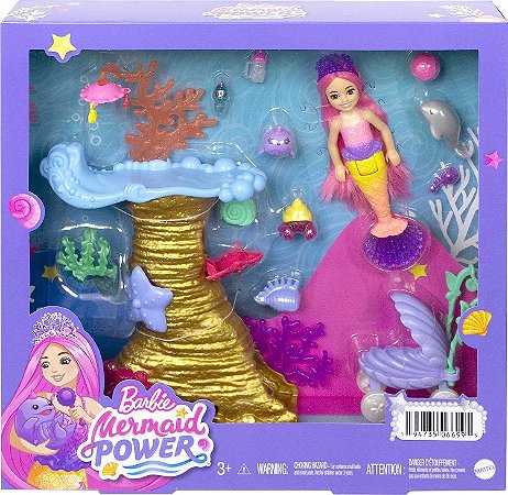Arrecife De Aquaria Barbie Sereira - Mermaid Power