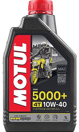 Óleo Motul 5000+ 10W40 4T 1L Semissintético