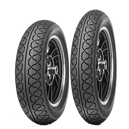 Par Pneus Metzeler ME77 110/90-16+140/90-15 TT