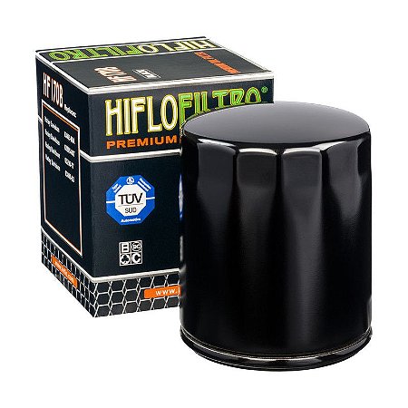 Filtro De Oleo Hiflofiltro HF170B Preto HD Sportster