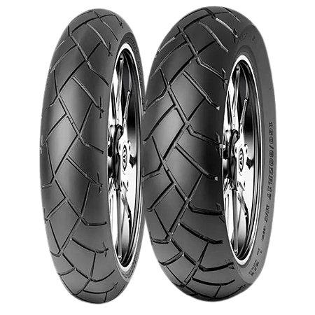 Par Pneus Dunlop Trailmax D609 120/70-17+160/60-17