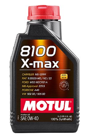 Óleo Motor de Carro Motul 8100 X-Max 0W-40 1L