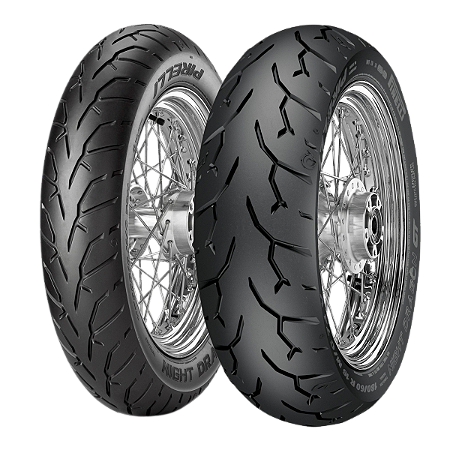 Par Pneus Pirelli Night Dragon 100/90-19+170/80-15