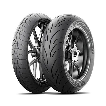 Par Pneu MIchelin Road W GT 130/70-18+200/55-16