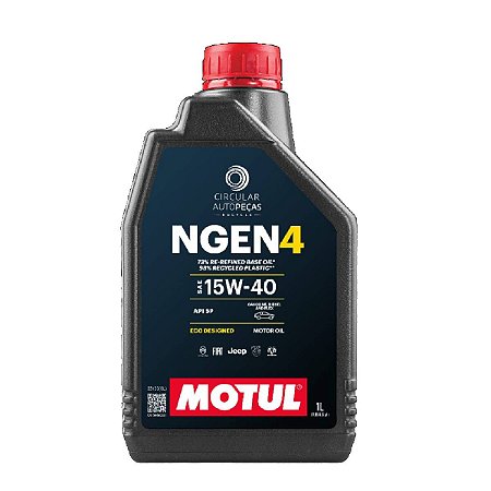 Óleo Motul NGEN 4 15W-40 Stellantis 1L