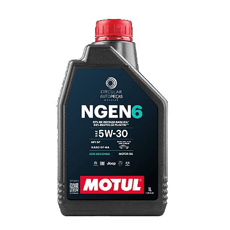 Óleo Motul NGEN 6 5W-30 Stellantis 1L