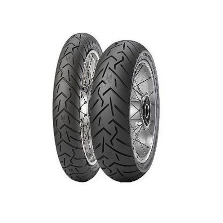 Par Pneus Pirelli Scorpion Trail II 90/90-21+150/70-17