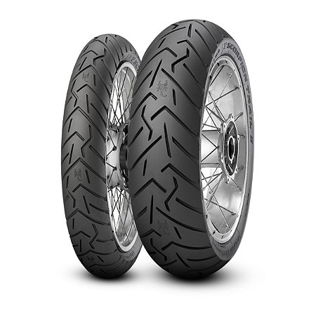 Par Pneus Pirelli Scorpion Trail II 120/70-17+160/60-17