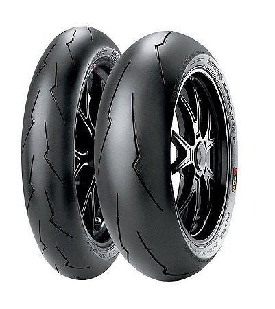 Par Pneus Pirelli Supercorsa SPV3 120/70-17+200/60-17