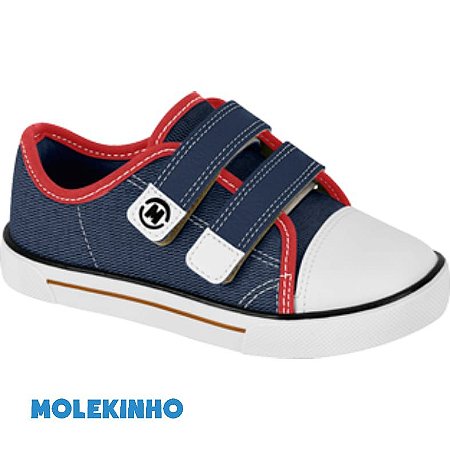 Tênis Infantil Masculino Mult Marinho / Marinho / Branco - Molekinho