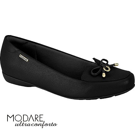 Sapatilha Ultra conforto Bico Quadrado Modare