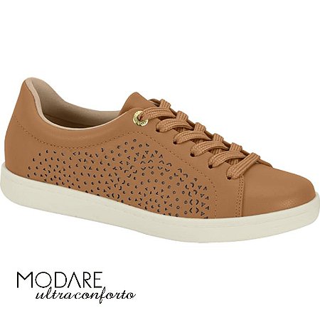 Tênis Napa Floather Nature Camel - Modare
