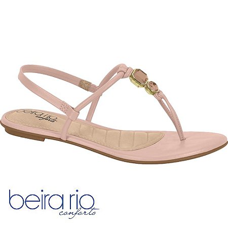 Sandália Napa Turim 8384.537 Rosa - Beira Rio