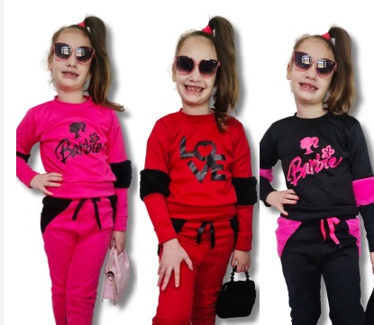 Conjunto Feminino Infantil Modinha Inverno