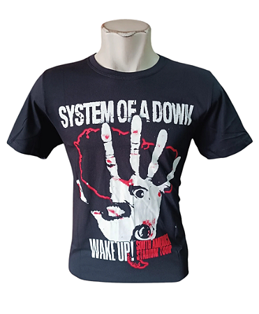 Camiseta System Of A Down aTour Brasil 2025