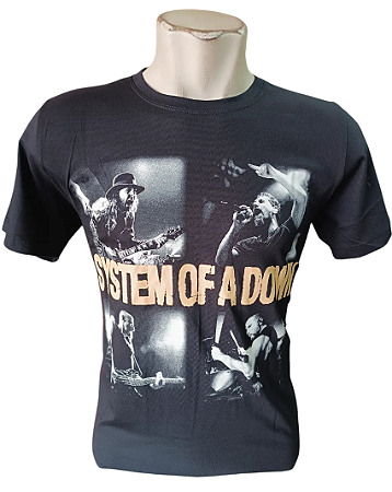 Camiseta System Of A Down aTour Brasil 2025