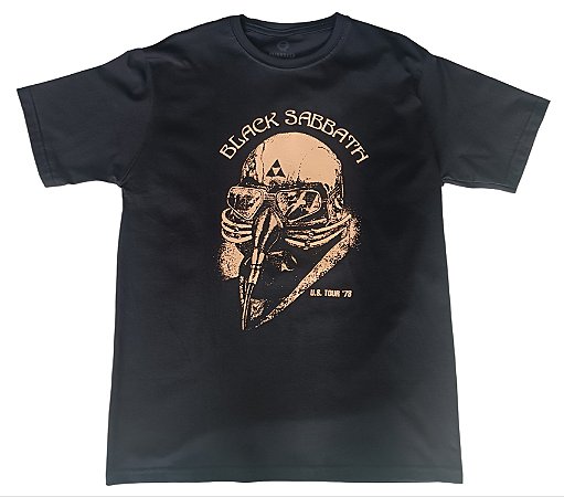 Camiseta Masculina Black Sabbath