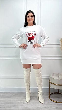 Vestido Moletom Oversized Melody