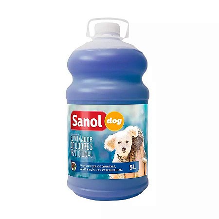Desinfetante Eliminador De Odores Sanol Tradicional 5L