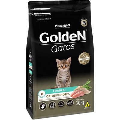 Golden Gatos Filhotes Frango