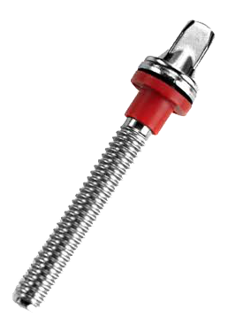 Buchas Plásticas Sleeved Washers Vermelha