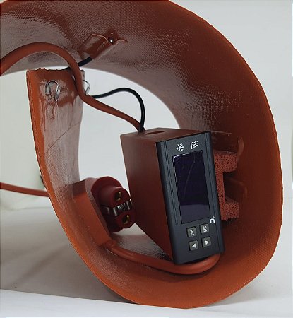 CINTA TÉRMICA CONTROLADOR DIGITAL TAMBOR 125×800 220V 300W