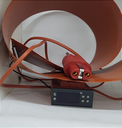 CINTA TÉRMICA CONTROLADOR DIGITAL TAMBOR 125×1380 220V 750W