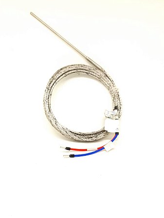 TERMOPAR MINERAL TIPO "J"  MALHA ø 1,0MM - 50/800MM COMPRIMENTO