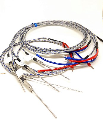 TERMOPAR MINERAL TIPO "J"  MALHA ø 1,5MM - 50/800MM COMPRIMENTO