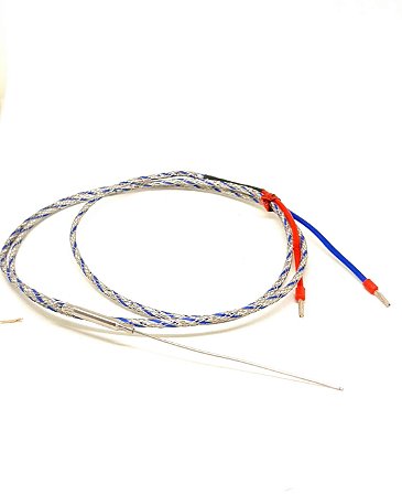 TERMOPAR MINERAL TIPO "J"  MALHA ø 3,0MM - 50/800MM COMPRIMENTO