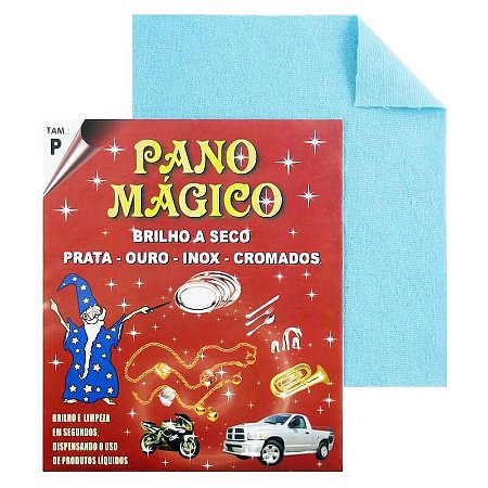Flanela Limpeza a Seco das Pratas (Pano Mágico)