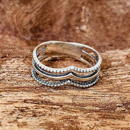 Anel Curvas Envelhecidas