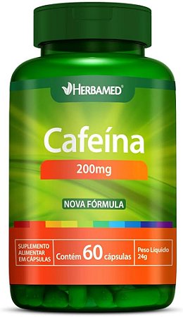 CAFEÍNA 60 CAPSULAS - HERBAMED