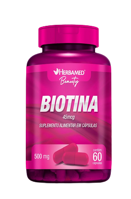 BIOTINA 60 CÁPSULAS - HERBAMED