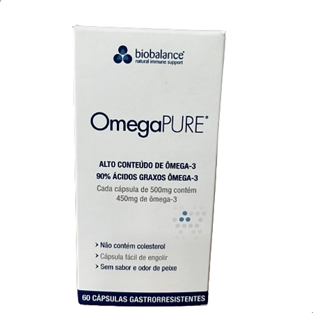 OMEGAPURE EPA/DHA 60 CÁPSULAS 500MG - BIOBALANCE