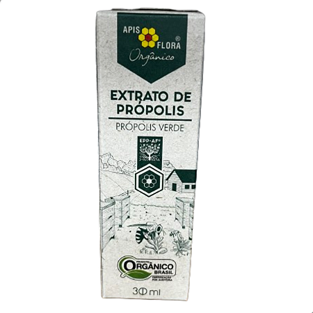EXTRATO DE PRÓPOLIS VERDE ORGÂNICO 30ML - APIS FLORA