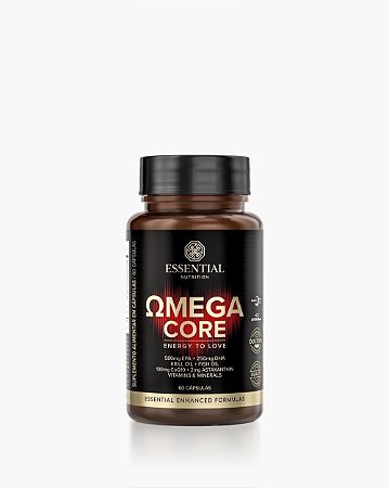 ESSENTIAL NUTRITION - ÔMEGA CORE 60 CÁPSULAS