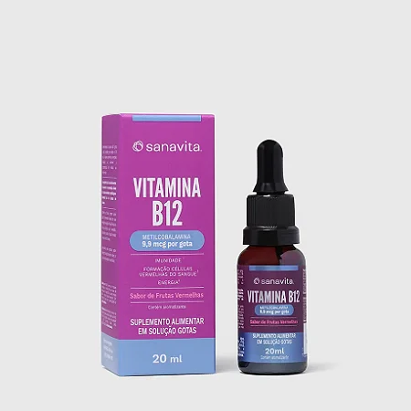 SANAVITA - VITAMINA B12 - GOTAS - FRASCO 20ML