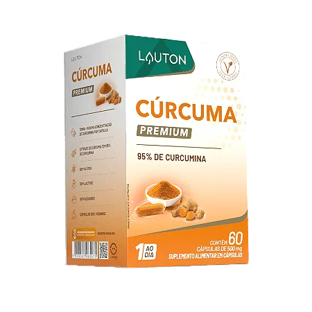 LAUTON - CURCUMA 30 CÁPSULAS 500MG