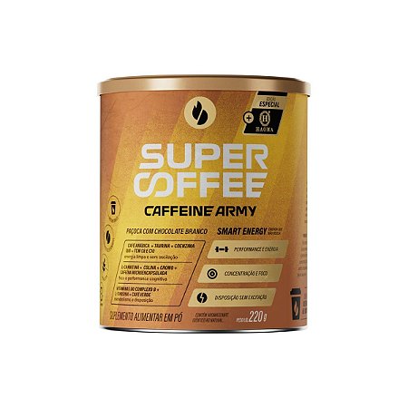 SUPERCOFFEE - 220G SMART ENERGY PAÇOCA COM CHOCOLATE BRANCO