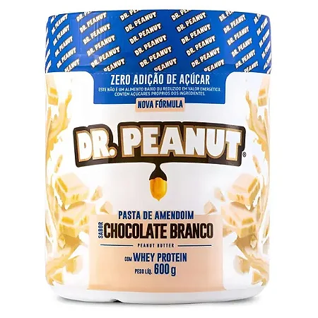 DR. PEANUT - PASTA DE AMENDOIM CHOCOLATE BRANCO