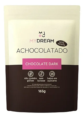 MYDREAM - ACHOCOLATADO DARK 70% CACAU 160G