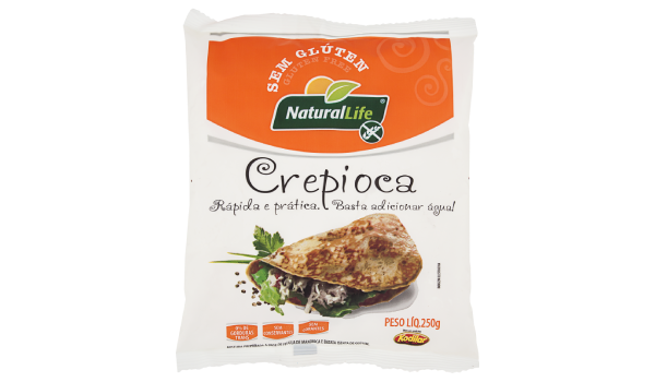 NATURAL LIFE - CREPIOCA 250G SEM GLÚTEN