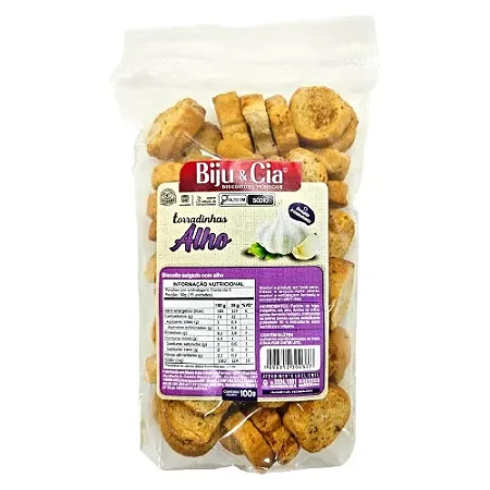 BIJU - TORRADA ALHO 100G