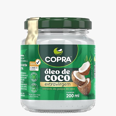 COPRA - ÓLEO COCO EXTRA VIRGEM 200ML