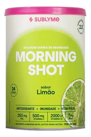 SUBLYME - MORNING SHOT LIMÃO 144G