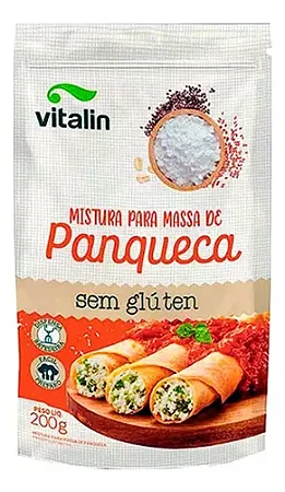 VITALIN - MISTURA PANQUECA INTEGRAL - SEM GLÚTEN 200G