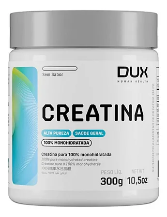 DUX NUTRITION - CREATINA MONOHIDRATADA - 300G