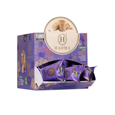 HAOMA - PAÇOCA CHOCOLATE BRANCO STEVIA