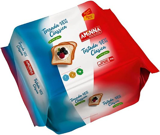 AMINNA - TORRADA SEM GLÚTEN 90G